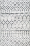 Napoli NPO-2301 9' x 12' Handmade Rug NPO2301-912  White, Light Slate, Black, Gray Surya
