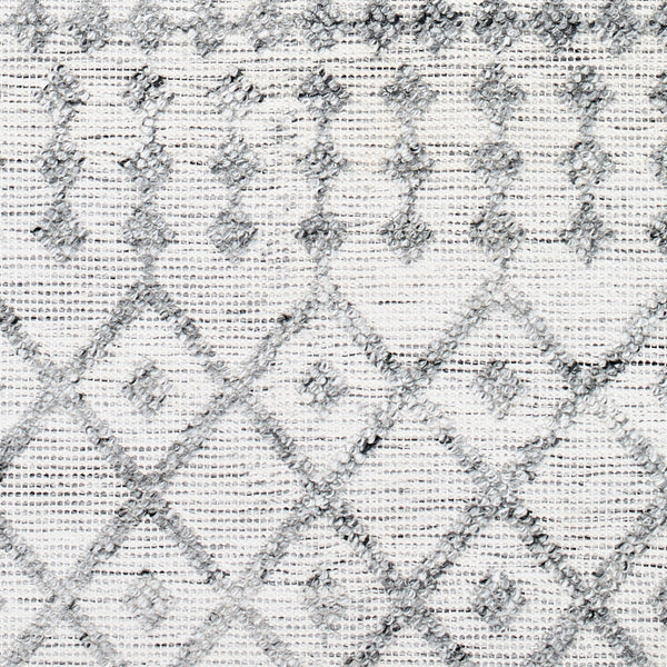 Napoli NPO-2301 9' x 12' Handmade Rug NPO2301-912  White, Light Slate, Black, Gray Surya