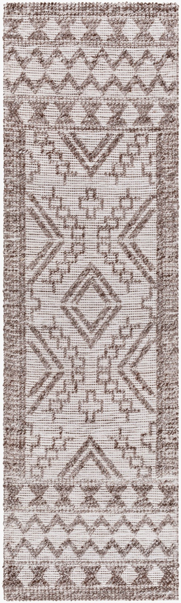 Surya Napoli Handmade 2' X 3' Bohemian Rug | Eco-friendly, Cozy & Unique Global Style For Your Home Decor Beige Recycled Pet Yarn Npo2303-268