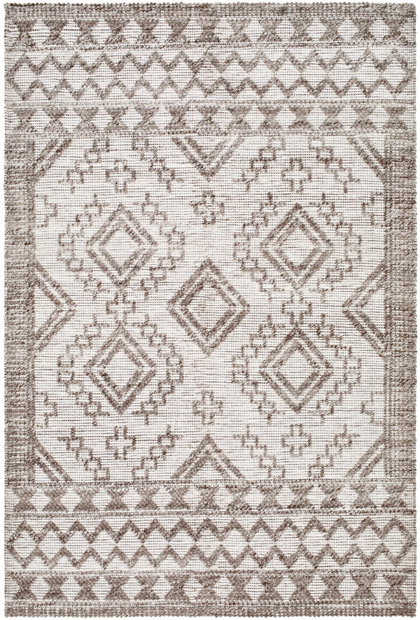 Surya Napoli Handmade 2' X 3' Bohemian Rug | Eco-friendly, Cozy & Unique Global Style For Your Home Decor Beige Recycled Pet Yarn Npo2303-23