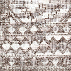 Surya Napoli Handmade 2' X 3' Bohemian Rug | Eco-friendly, Cozy & Unique Global Style For Your Home Decor Beige Recycled Pet Yarn Npo2303-23