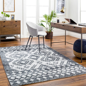 Surya Napoli Handmade 2' X 3' Bohemian Rug | Eco-friendly, Cozy & Unique Global Style For Your Home Decor Beige Recycled Pet Yarn Npo2304-576
