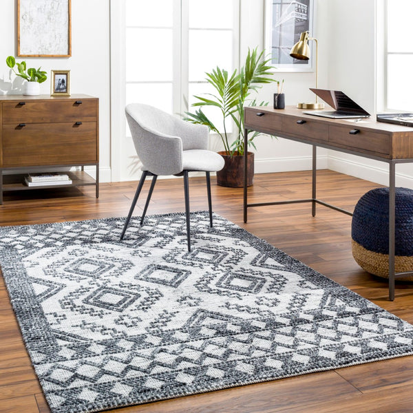 Surya Napoli Handmade 2' X 3' Bohemian Rug | Eco-friendly, Cozy & Unique Global Style For Your Home Decor Beige Recycled Pet Yarn Npo2304-576