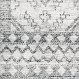 Napoli NPO-2305 9' x 12' Handmade Rug NPO2305-912  Light Gray, Light Slate, White, Black Surya