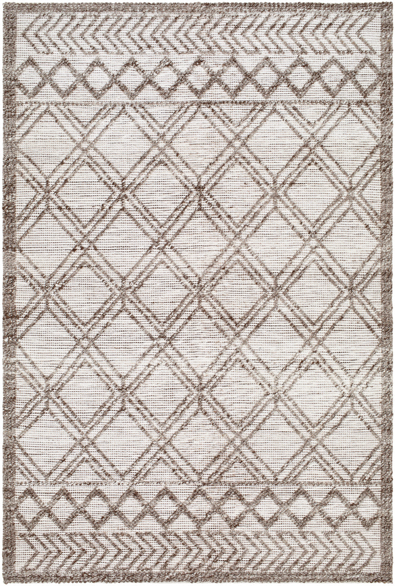 Napoli NPO-2308 9' x 12' Handmade Rug NPO2308-912  Beige, Dark Brown Surya