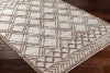 Surya Napoli Handmade 2' X 3' Bohemian Rug | Eco-friendly, Cozy & Unique Global Style For Your Home Decor Beige Recycled Pet Yarn Npo2308-268