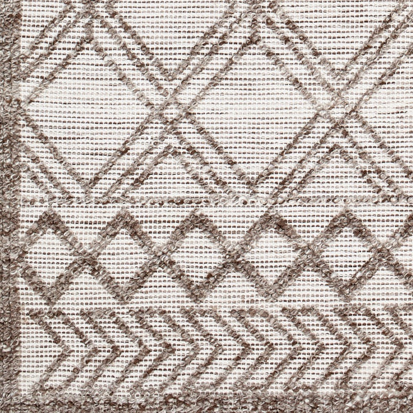 Surya Napoli Handmade 2' X 3' Bohemian Rug | Eco-friendly, Cozy & Unique Global Style For Your Home Decor Beige Recycled Pet Yarn Npo2308-268