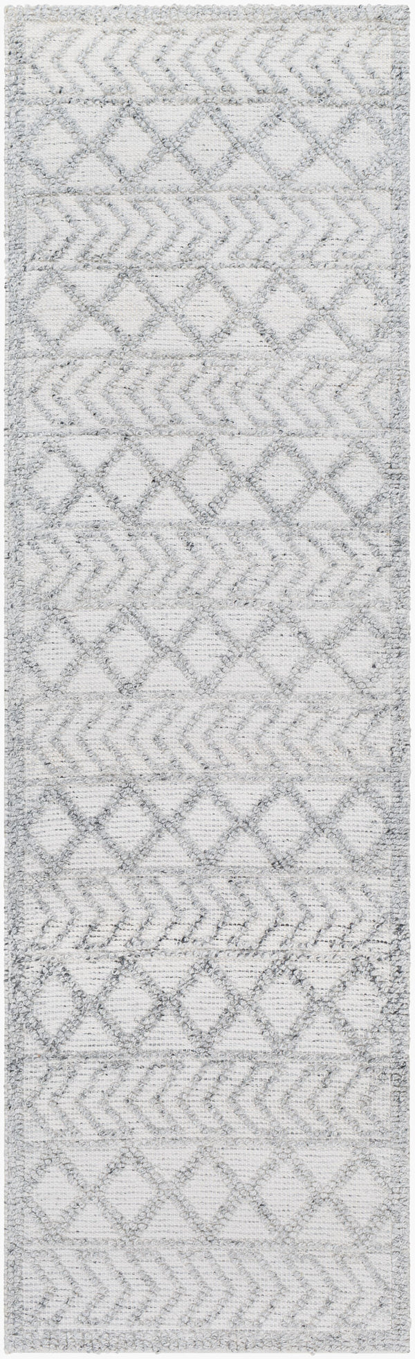 Surya Napoli Handmade 2' X 3' Bohemian Rug | Eco-friendly, Cozy & Unique Global Style For Your Home Decor Off,White Recycled Pet Yarn Npo2312-268
