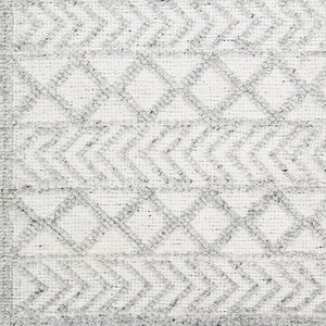 Surya Napoli Handmade 2' X 3' Bohemian Rug | Eco-friendly, Cozy & Unique Global Style For Your Home Decor Off,White Recycled Pet Yarn Npo2312-268