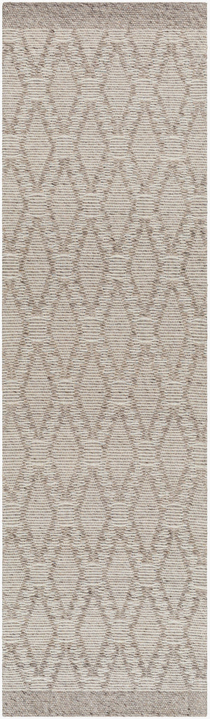 Surya Napoli Handmade 2' X 3' Bohemian Rug | Eco-friendly, Cozy & Unique Global Style For Your Home Decor Gray Recycled Pet Yarn,Wool Npo2313-268