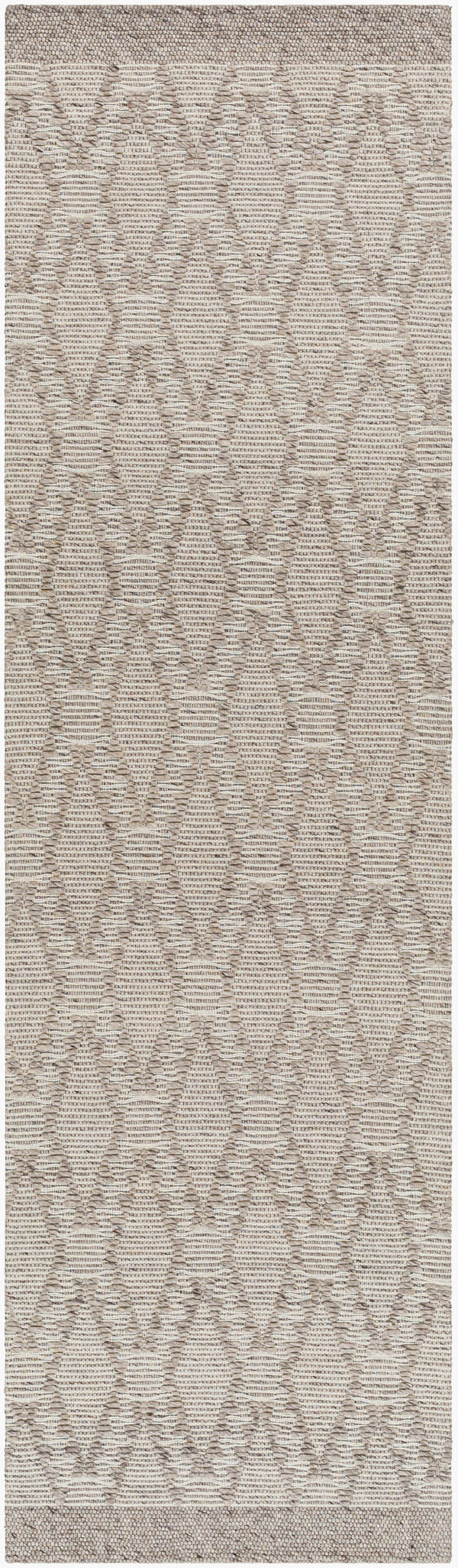 Surya Napoli Handmade 2' X 3' Bohemian Rug | Eco-friendly, Cozy & Unique Global Style For Your Home Decor Gray Recycled Pet Yarn,Wool Npo2313-268