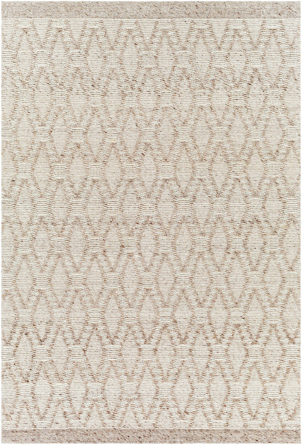 Napoli NPO-2313 9' x 12' Handmade Rug NPO2313-912  Gray, Light Gray, White Surya