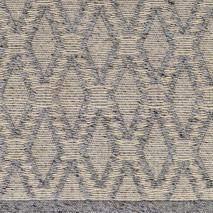 Surya Napoli Handmade 2' X 3' Bohemian Rug | Eco-friendly, Cozy & Unique Global Style For Your Home Decor Gray Recycled Pet Yarn,Wool Npo2314-23