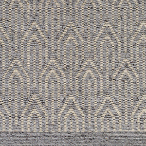 Surya Napoli Handmade 2' X 3' Bohemian Rug | Eco-friendly, Cozy & Unique Global Style For Your Home Decor Gray Recycled Pet Yarn,Wool Npo2315-23