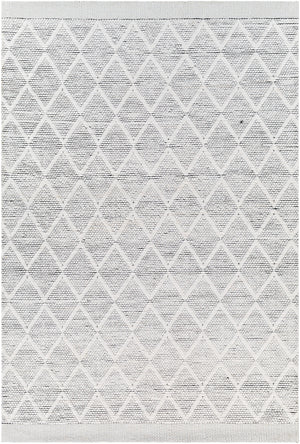 Napoli NPO-2316 9' x 12' Handmade Rug NPO2316-912  Cream, Black Surya