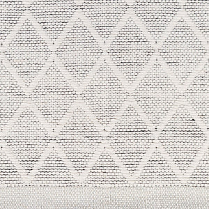 Surya Napoli Handmade 2' X 3' Bohemian Rug | Eco-friendly, Cozy & Unique Global Style For Your Home Decor Cream Recycled Pet Yarn,Wool Npo2316-23