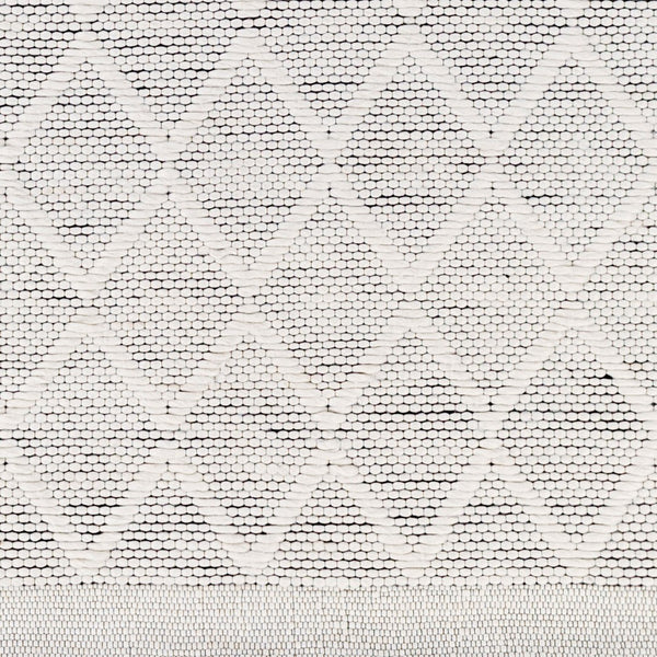 Surya Napoli Handmade 2' X 3' Bohemian Rug | Eco-friendly, Cozy & Unique Global Style For Your Home Decor Cream Recycled Pet Yarn,Wool Npo2316-23