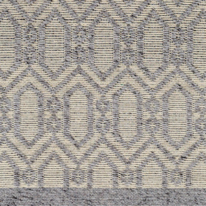 Surya Napoli Handmade 2' X 3' Bohemian Rug | Eco-friendly, Cozy & Unique Global Style For Your Home Decor Gray Recycled Pet Yarn,Wool Npo2317-268