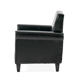 Christopher Knight Home® - Noble House - Freemont Bonded Leather Black Club Chair