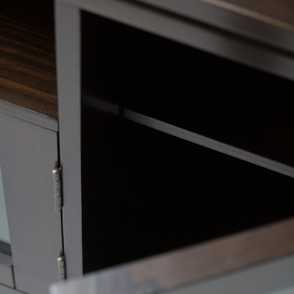 English Elm Cosmopolitan 72" Wide Tv Media Stand - Elegant Mahogany Brown With Ample Storage & Cable Management B136P159523