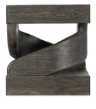 Commerce & Market Twister End Table Dark Wood CommMarket Collection 7228-80183-89 Hooker Furniture