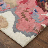 Feizy Rugs Dafney Viscose/Wool Hand Tufted Casual Rug Blue/Pink/Gray 8' x 10'