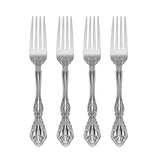 Oneida Michelangelo 18/10 Stainless Steel Dinner Forks, Set of 4 - Luxurious Baroque Design