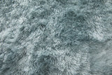 Feizy Rugs Indochine Plush Hand-tufted Polyester Shag Rug - Luxurious High Pile For Contemporary Spaces Blue,Silver Polyester 4944550flaq000f50