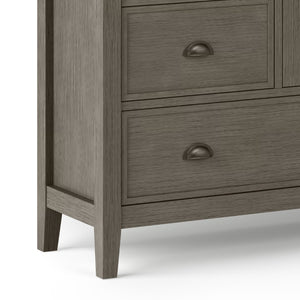 English Elm Redmond Medium Storage Cabinet - Handcrafted Farmhouse Grey, Stylish Organization For Any Room B136P159531-GIGA