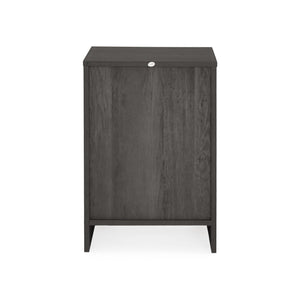 English Elm Christopher Knight Home® - DELANEY Faux Wood 1-Drawer Nightstand with Bottom Shelf, Moisture-Resistant MDF, Compact Chic Grey 71138.00