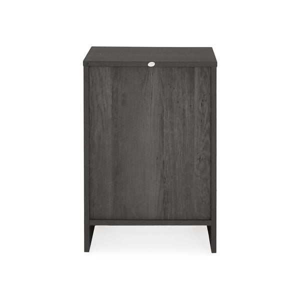 English Elm Christopher Knight Home® - DELANEY Faux Wood 1-Drawer Nightstand with Bottom Shelf, Moisture-Resistant MDF, Compact Chic Grey 71138.00