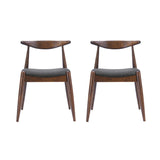 Christopher Knight Home® - Noble House - Francie Mid-Century Modern Dining Chairs - Set of 2