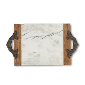 Acanthus Marble Charcuterie Tray EAW93333 Park Hill