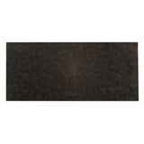 4-Drawer Desk with Charging Port in Chocolate Burl Brown Black with Chocolate Brown Burl finish P301017 Pulaski Furniture