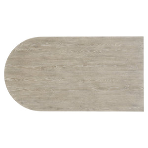 Bernhardt Bernhardt Moda Sculptural Cocktail Table In Aurum Oak Finish With Asymmetrical Low-Profile Design 547017