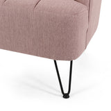 Christopher Knight Home® - Noble House - Lupine Modern Fabric Loveseat with Hairpin Legs