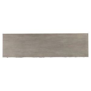 Bernhardt Bernhardt Elysia Buffet With Dark Bronze Greco‑Roman Frieze, Weathered Greige Oak, Soft‑Close Doors 332132