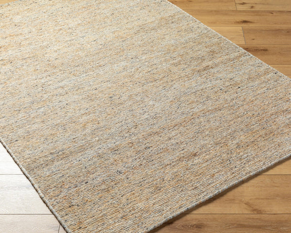 Surya Natural Soumek Nsm-2300 2' X 3' Handcrafted Jute & Wool Rug - Perfect For Modern Minimalist Homes! Light Brown Wool,Jute Nsm2300-23