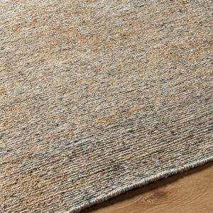 Natural Soumek NSM-2301 9' x 12' Handmade Rug NSM2301-912  Light Brown, Dark Brown, Pale Blue, Medium Gray, Navy, Beige Surya