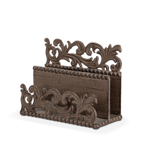 Acanthus Cast Aluminum Letter Holder EAW91132 Park Hill