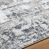 Nesta NST-2300 7'10" x 10' Machine Woven Rug NST2300-71010  Light Silver, Metallic - Silver, Slate, Silver Surya