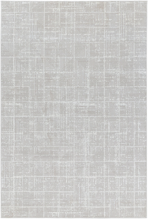 Nesta NST-2302 7'10" x 10' Machine Woven Rug NST2302-71010  Slate Surya