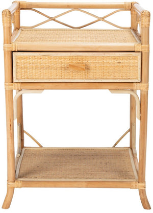 Safavieh Rumi 1 Drawer 1 Shelf Nightstand NST4004A