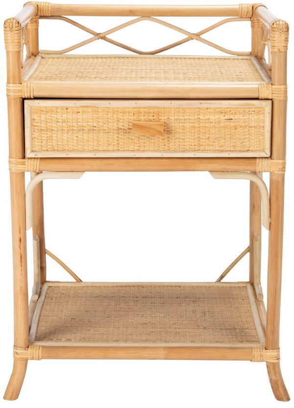 Safavieh Rumi 1 Drawer 1 Shelf Nightstand NST4004A