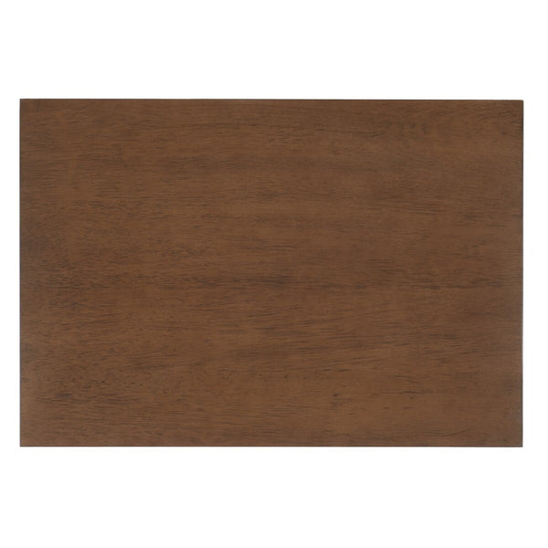 Safavieh Donald 2 Drawer Nightstand XII23 Wheat / Bronze Wood NST6405B