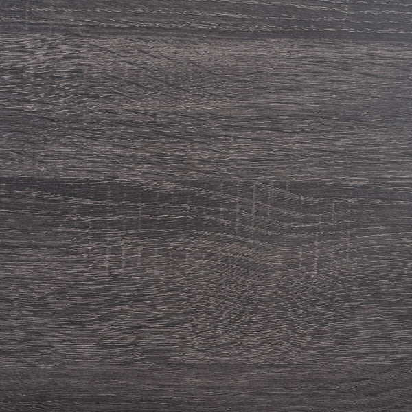 Safavieh Sondra 2 Drawer Nightstand Distressed Black / Gold 21.7" x 15.4" x 21.7"