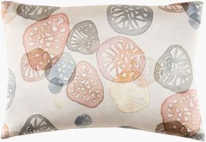 Surya Natural Affinity Luxurious Silk Lumbar Pillow 13"L X 19"W – Exquisite Handcrafted Elegance For Home Sky Blue Silk,Silk Nta001-1319d