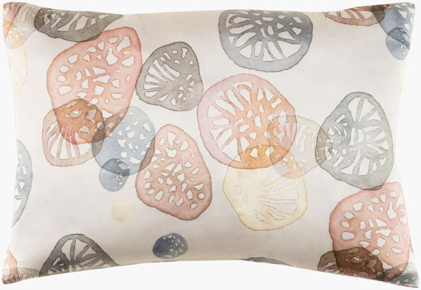 Surya Natural Affinity Luxurious Silk Lumbar Pillow 13"L X 19"W – Exquisite Handcrafted Elegance For Home Sky Blue Silk,Silk Nta001-1319d