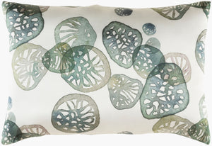 Surya Natural Affinity Luxurious Silk Lumbar Pillow 13"L X 19"W – Exquisite Handcrafted Elegance For Home Light Olive Silk,Silk Nta002-1319p