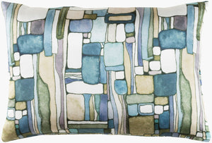 Surya Natural Affinity Handcrafted Silk Lumbar Pillow Artisan Woven Organic Modern Accent NTA003-1319D
